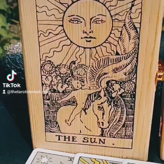 Vintage Tarot cards tarot Deck. The tarot cards  gift set , 78 Cards + bag tarot cards with book  +Handcrafted box christmas