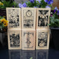 Vintage Tarot cards tarot Deck. The tarot cards  gift set , 78 Cards + bag tarot cards with book  +Handcrafted box christmas