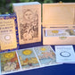 Vintage Tarot cards tarot Deck. The tarot cards  gift set , 78 Cards + bag tarot cards with book  +Handcrafted box christmas